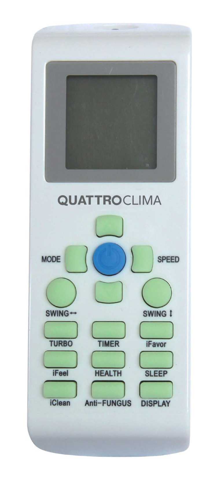 Кассетный кондиционер QuattroClima QV-I18CG/QN-I18UG/QA-ICP9